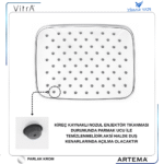 A3360301YP  Duş Başlığı 7242 (26x20) - Görsel 5