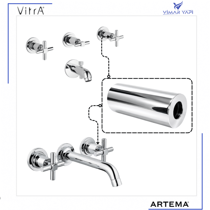 2468201YP Juno 11 Adaptör Parçası Zamak - Görsel 2