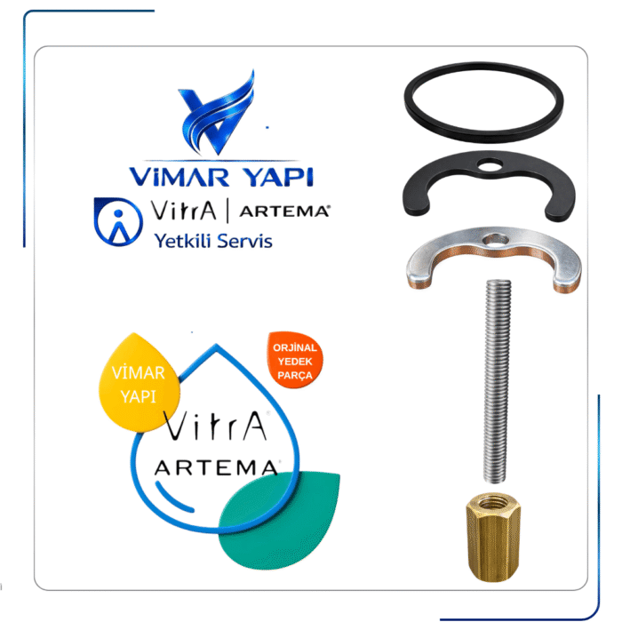 A33727YP Gr. Tespit Plaka+Saplama M8/L=70+Filtre - Görsel 3