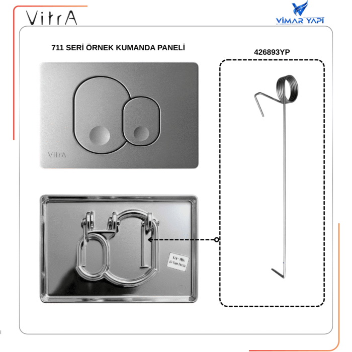 426893YP Kumanda Panel Yay 711 Seri Paneller - Görsel 2