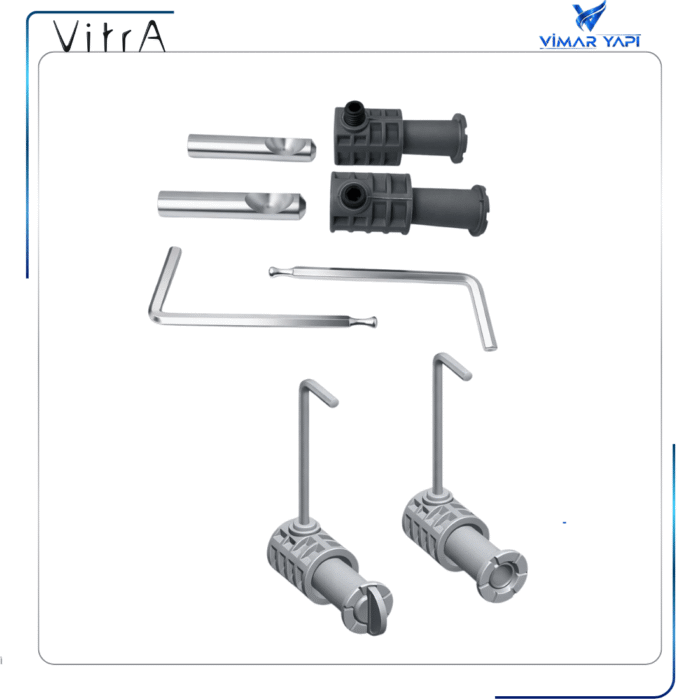 310890YP1TE Asma Klozet Kolay Montaj Seti 75mm - Görsel 3