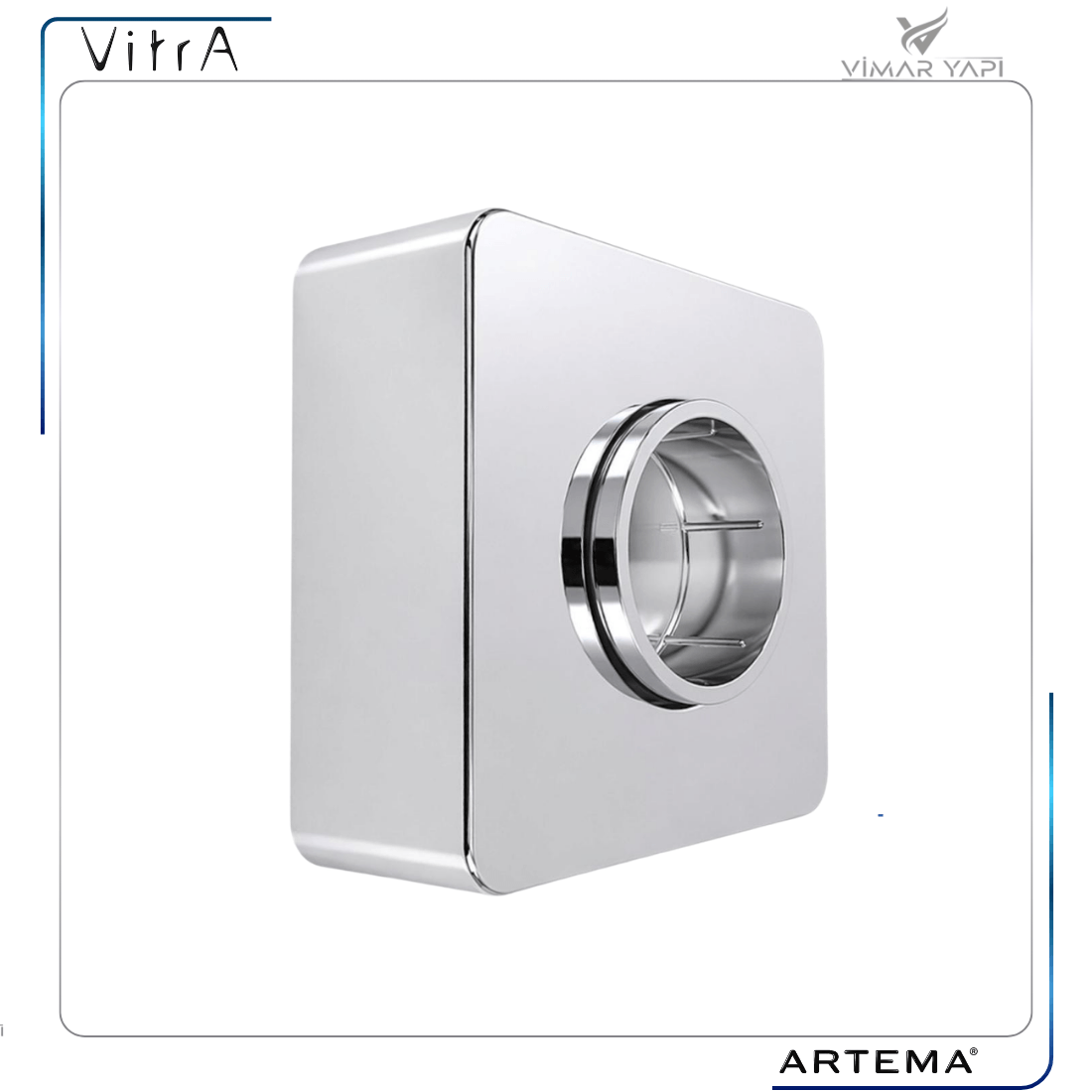 A33646YP Gr. Rozet Mid Square