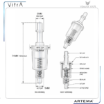 A26484YP Pompa Sıvı Sabunluk 1000ml - Görsel 3