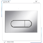 740-2280 Root Round Kumanda Paneli, Parlak Krom