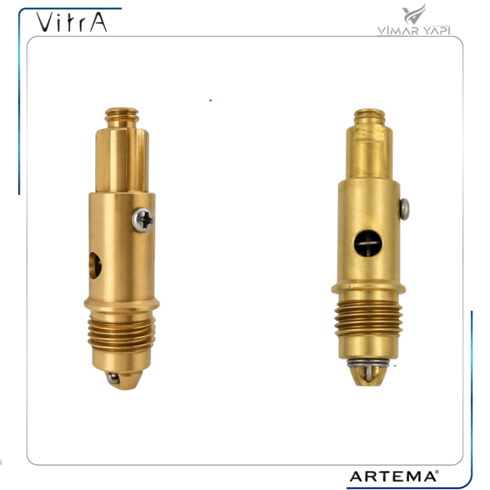 A36579YP Sifon Üst Grup Su Tıkacı Click Clack Uzun - Görsel 5