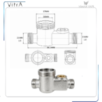 431242YP1TE Pirinç Gövde (Nipelsiz) - 5999 - Görsel 2