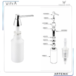 A26472YP Pompa Sıvı Sabunluk 2000ml - Görsel 3