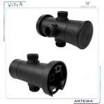 A3921736YP Yönlendirici Gövde Grubu Mat Siyah) (A4593636 A4593736) - Görsel 2