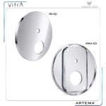 A2494101YP Rozet Ø40 Yuvarlak Ankastre. Banyo ABS - Görsel 2