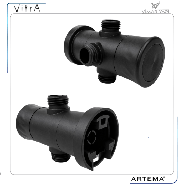 A3921736YP Yönlendirici Gövde Grubu Mat Siyah) (A4593636 A4593736) - Görsel 2