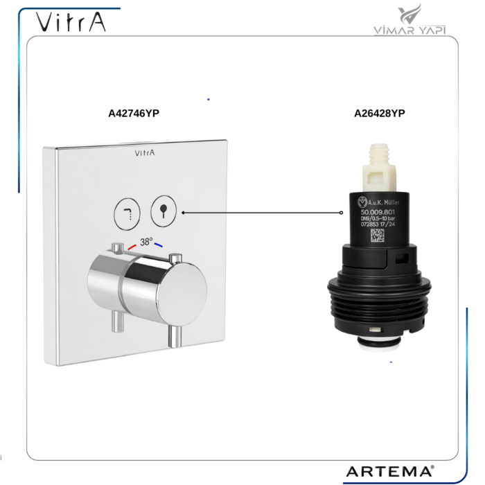 A26428YP Kartuş Basma Buton 50009801 - Görsel 2