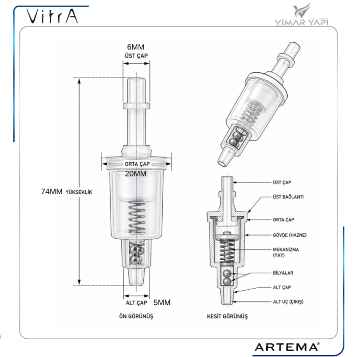 A26472YP Pompa Sıvı Sabunluk 2000ml - Görsel 2