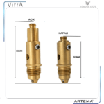 A36579YP Sifon Üst Grup Su Tıkacı Click Clack Uzun - Görsel 3