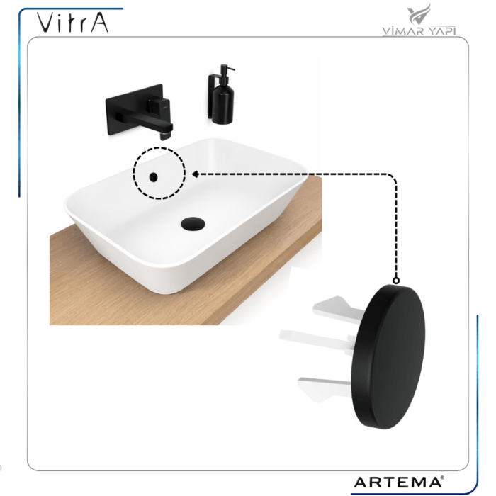 A4516636WTC Taşma Yüzüğü_Mat Siyah - Görsel 3