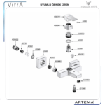 A33646YP Gr. Rozet Mid Square - Görsel 7