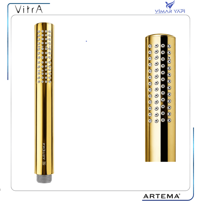 A3302423YP : El Duşu Gold Silindirik - Görsel 3