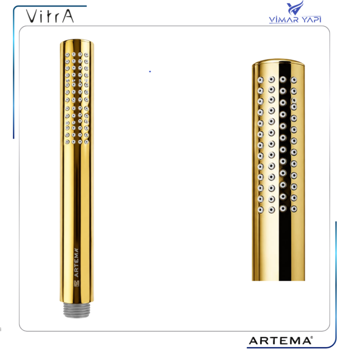 A3302423YP El Duşu Gold Silindirik - Görsel 3