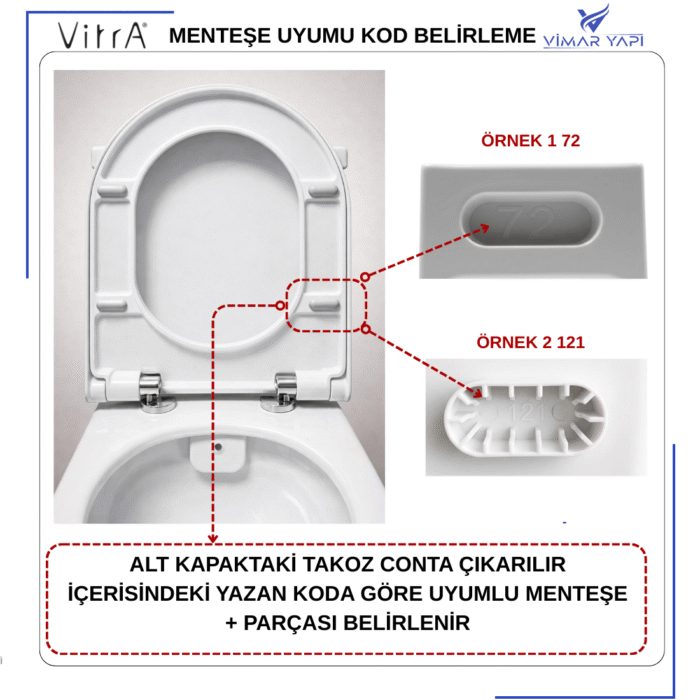 313949YP1TE Eko Örümcekli Kolay ST Menteşe Seti (313939YP1TE Yerine) - Görsel 3