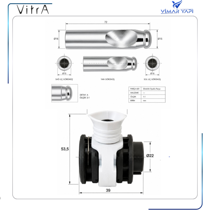 325564YP1TE Fischer Üstten Montaj Seti _578452 - Görsel 3