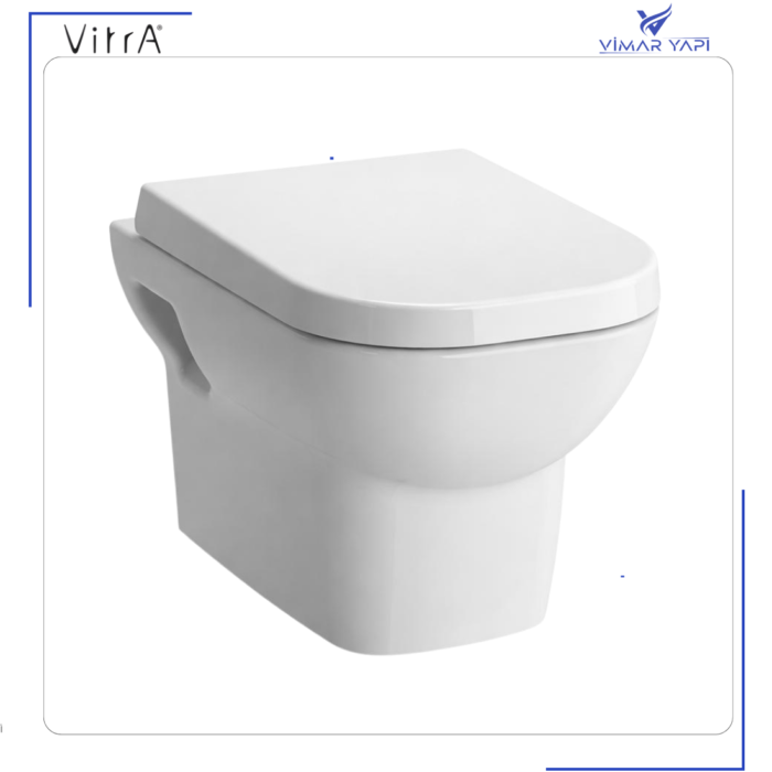 74-003-009 VitrA Retro Soft Close  Klozet Kapağı Beyaz - Görsel 3