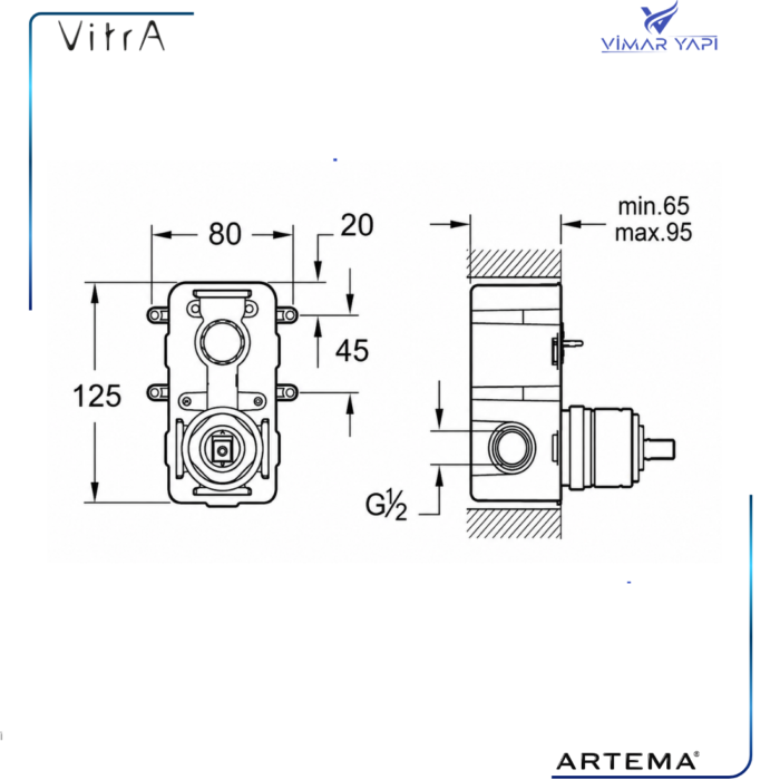 A41949 Minibox Ank. Banyo Bat. (Sıva Altı) - Görsel 2