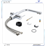 A42144 Arıtmalı Split Dual Flow Eviye Bataryası - Görsel 2