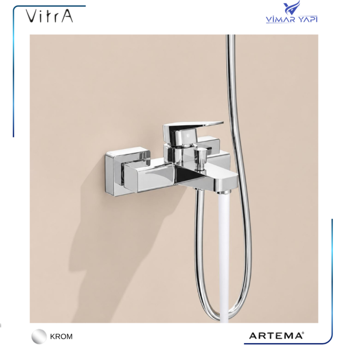 A42737 Root Square Banyo.Bat. krom - Görsel 4