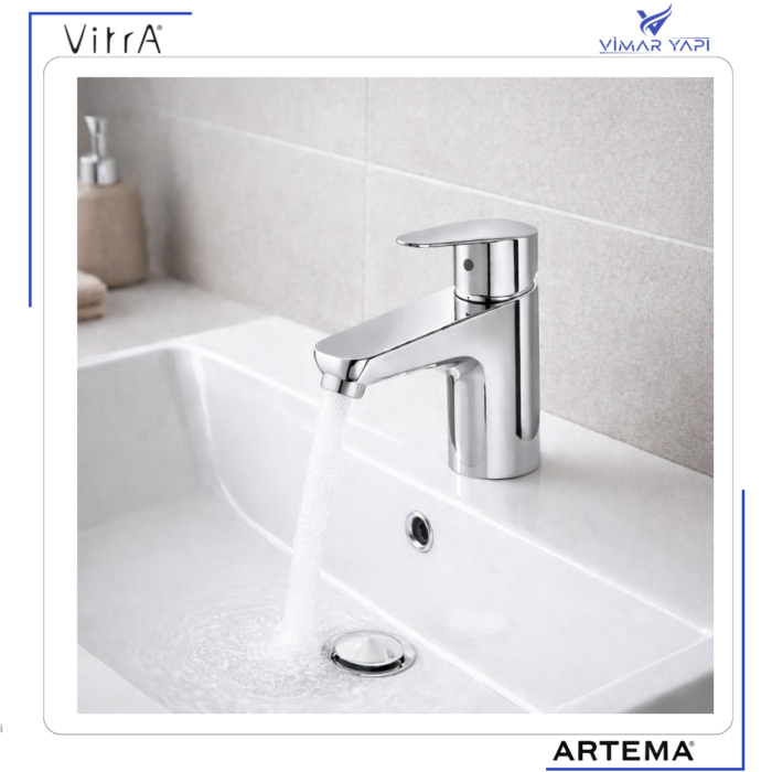 A42923 Flow Round Lavabo Bataryası - Görsel 3
