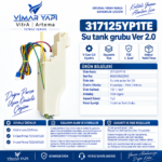 317125YP1TE Su tank grubu Ver 2.0 - Görsel 4