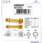 A2593540YP Adaptör 3/8'' Erkek M12x1 Erkek 45mm - Görsel 2