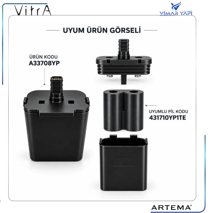 A33708YP Lityum Pil Kutusu MHS-6467 - Görsel 2